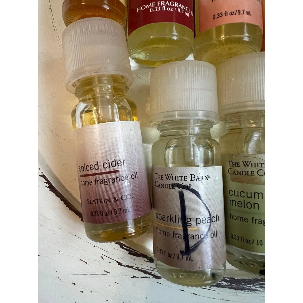 Bath & Body The White Barn Candle Co. Home Fragrance Oils Lot of 12